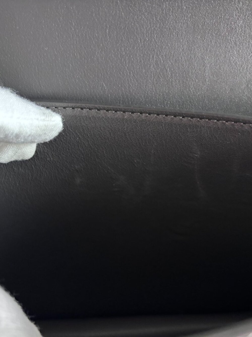 YSL Dark Grey/Gold Medium Sunset Bag (Full Set) - Picture 10 of 10